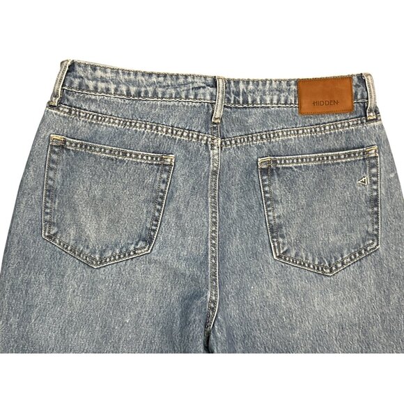 Hidden - Los Angeles Open Knee Medium Wash Mom Jeans Size 31 - Picture 6 of 7